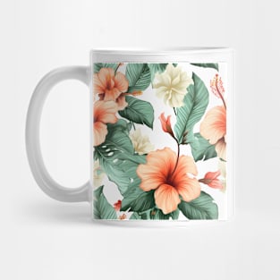 Hibiscus Flowers Pattern 23 Mug